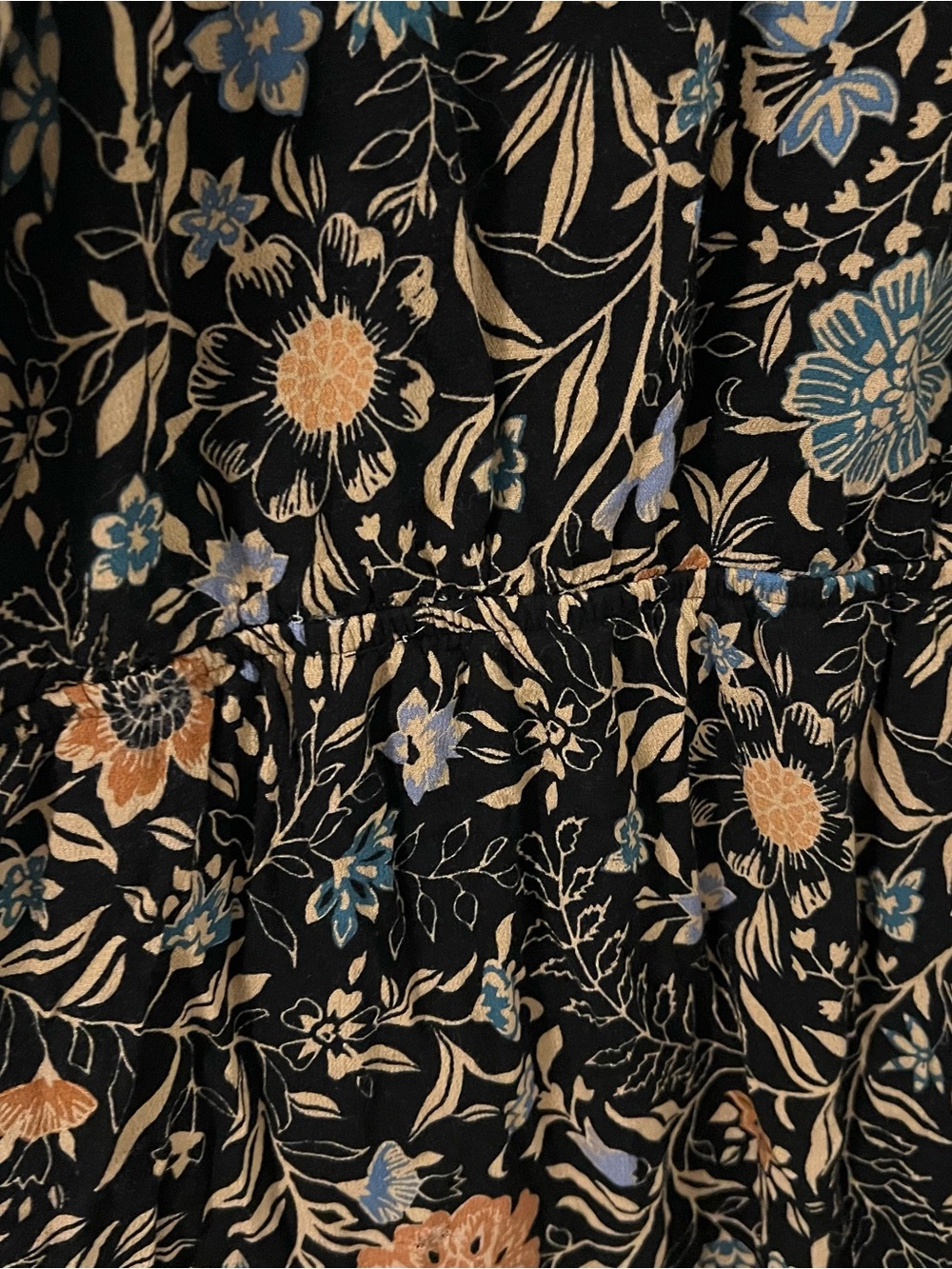 Daniel Rainn Black Floral Crochet-Neck Dress - Picture 6 of 6